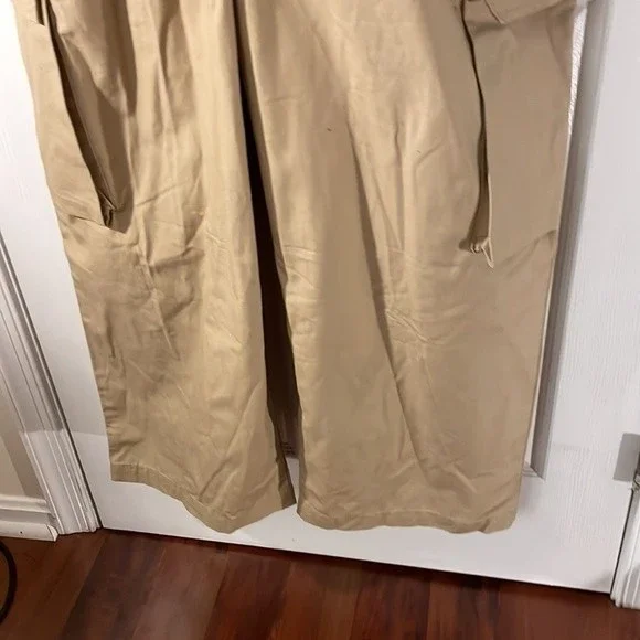 Levi’s Khaki Camel Belted Flight Suit XL - Picture 7 of 10